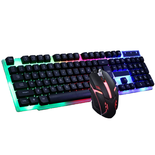 DY-T302 Bright Backlit Gaming Keyboard and Mouse Suit