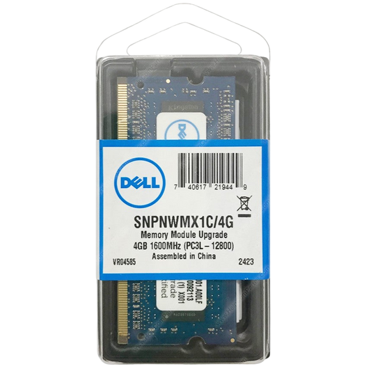 DELL 4GB Certified Memory Module 1 DDR3 1600 (PC3 12800) Dram