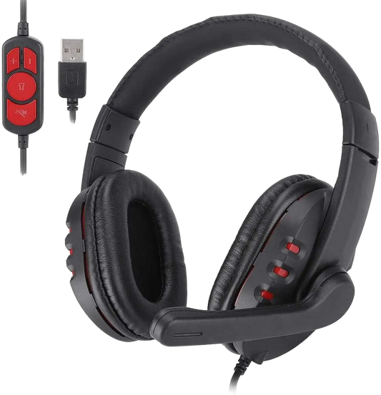 OVLENG Q7 Super Bass Stereo USB Gaming Headset with Microphone