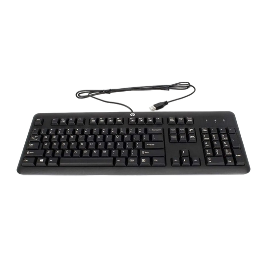 HP Black Keyboard KU-1156 PN 672647-003