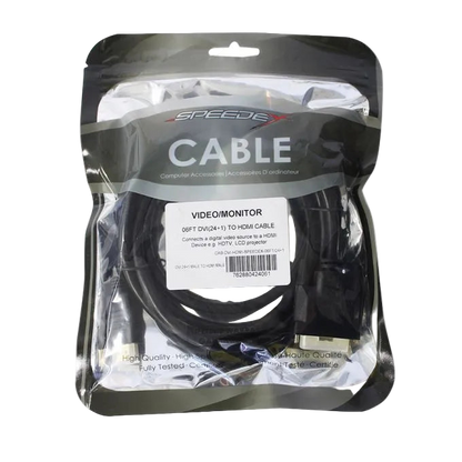 SPEEDEX HDMI Male to DVI Male Cable