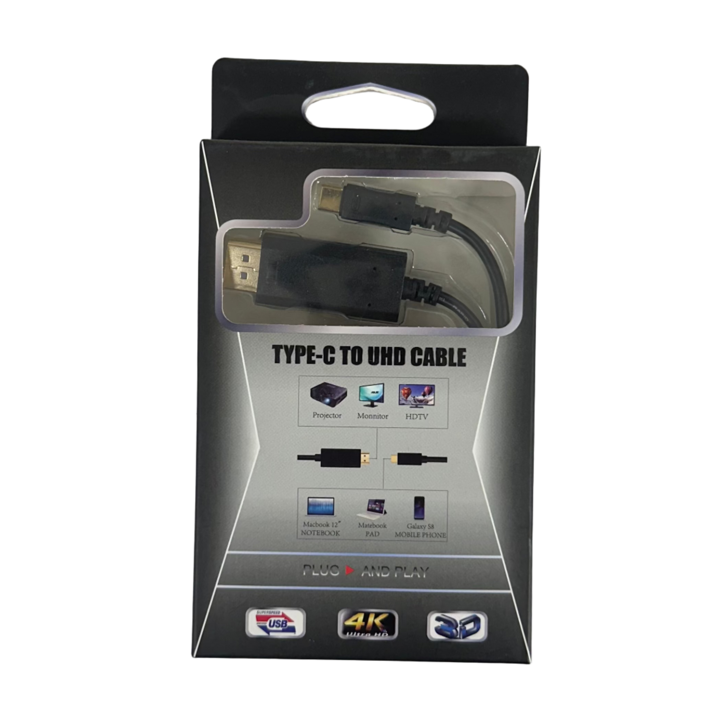 Type-C to UHD Cable