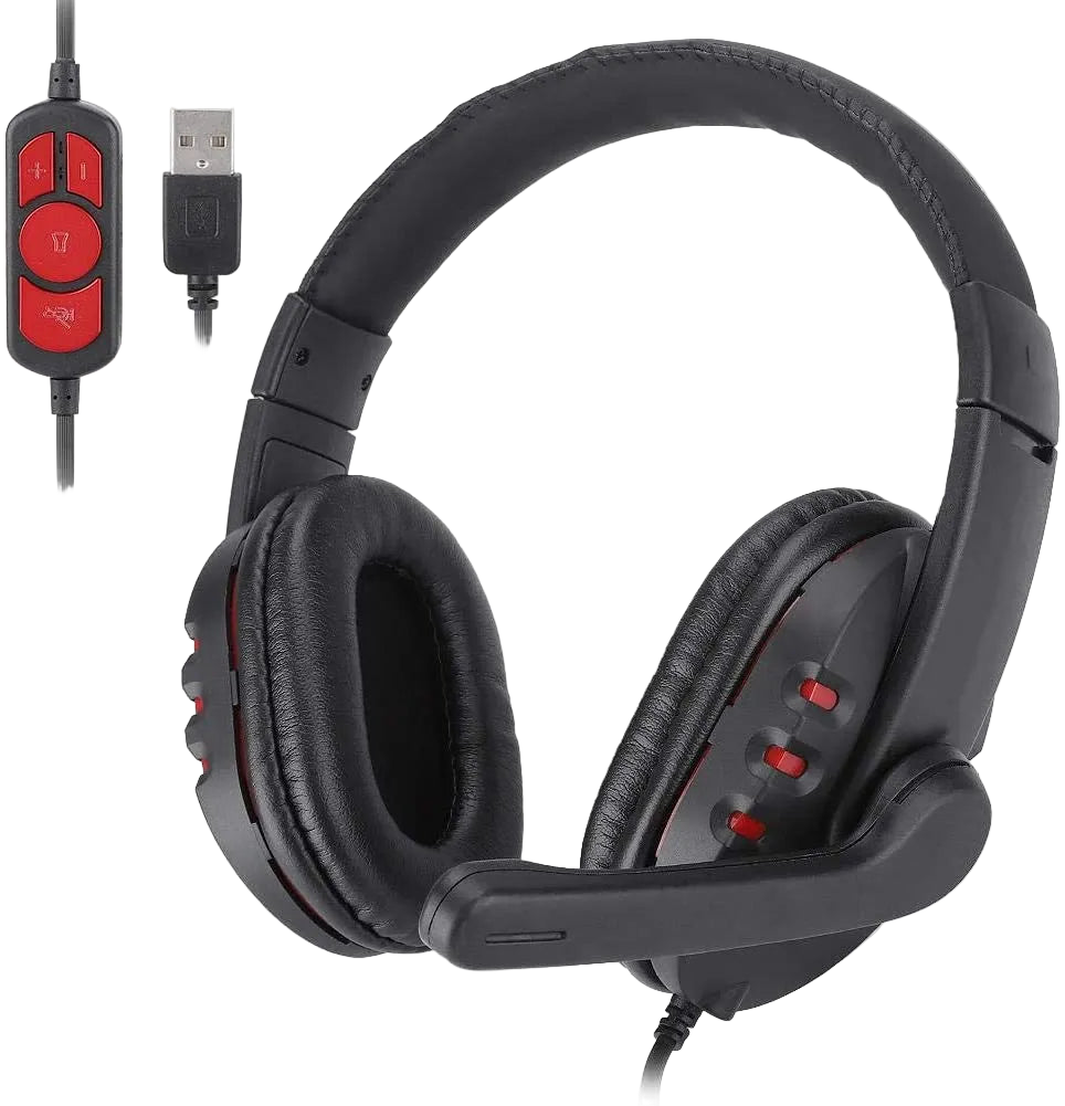 OVLENG Q7 Super Bass Stereo USB Gaming Headset with Microphone