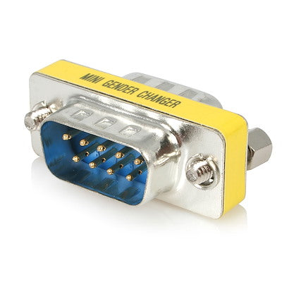 StarTech.com Slimline Serial DB9 M/M Gender Changer