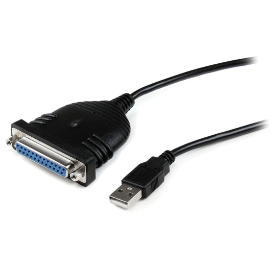 StarTech.com USB to DB25 Parallel Printer M/F Adapter Cable
