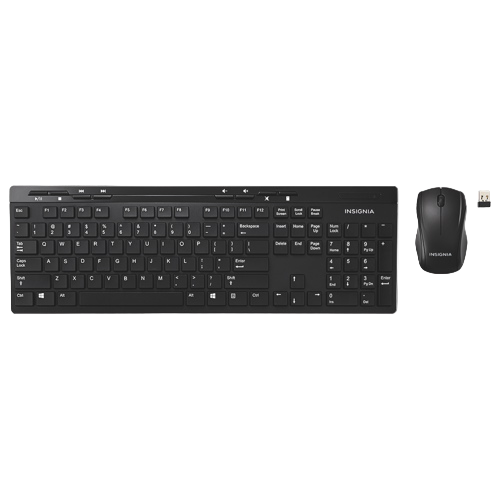 INSIGNIA Wireless Keyboard & Mouse Combo