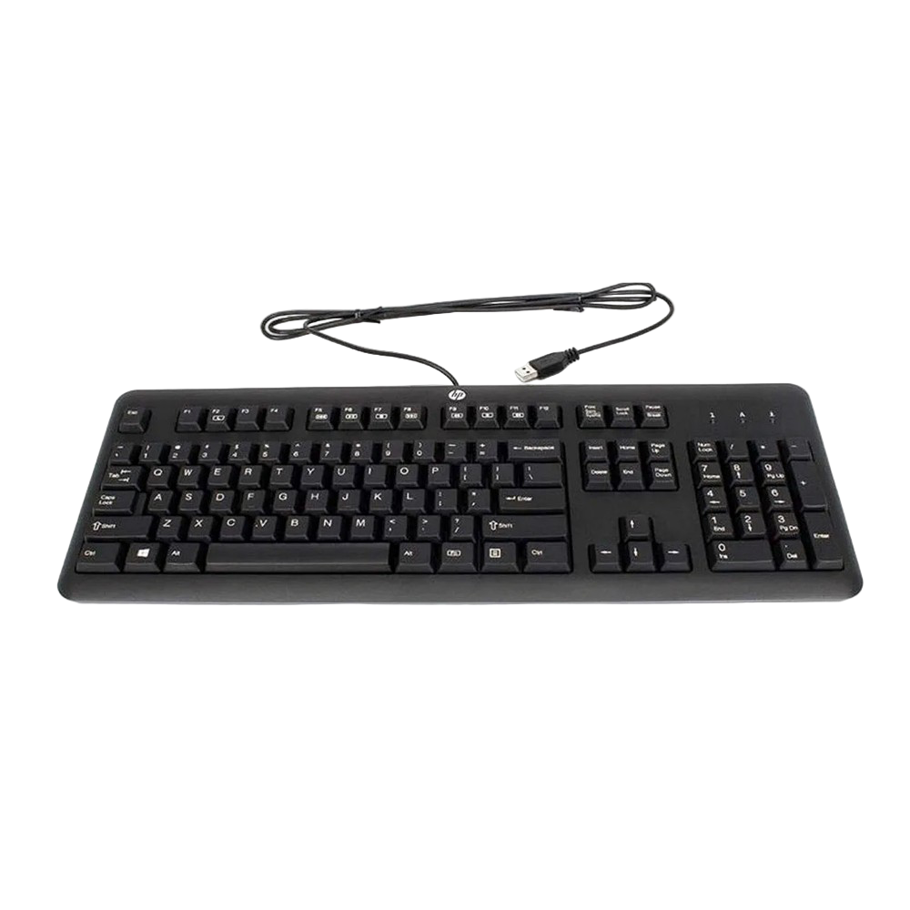 HP Black Keyboard KU-1156 PN 672647-003